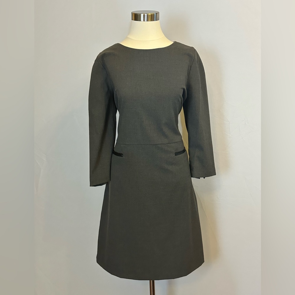 Gray Gap Sheath Dress Sz 14